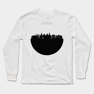 Las Vegas Skyline Long Sleeve T-Shirt